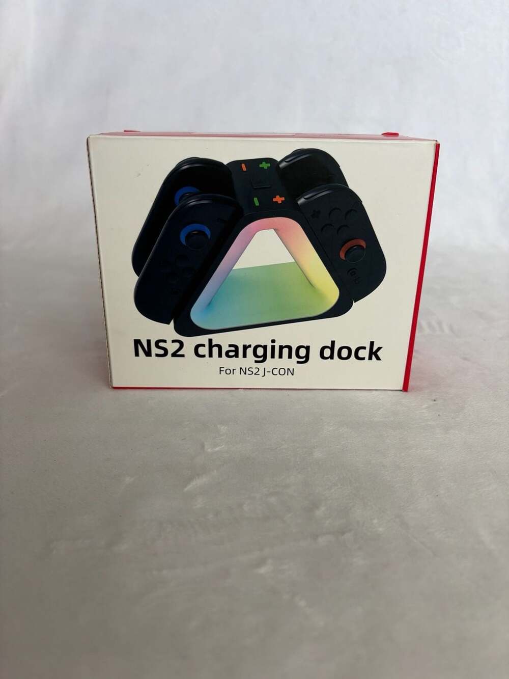 NS2 4-in-1 Charging Dock Station for Switch Joy-Con with RGB Lighting
